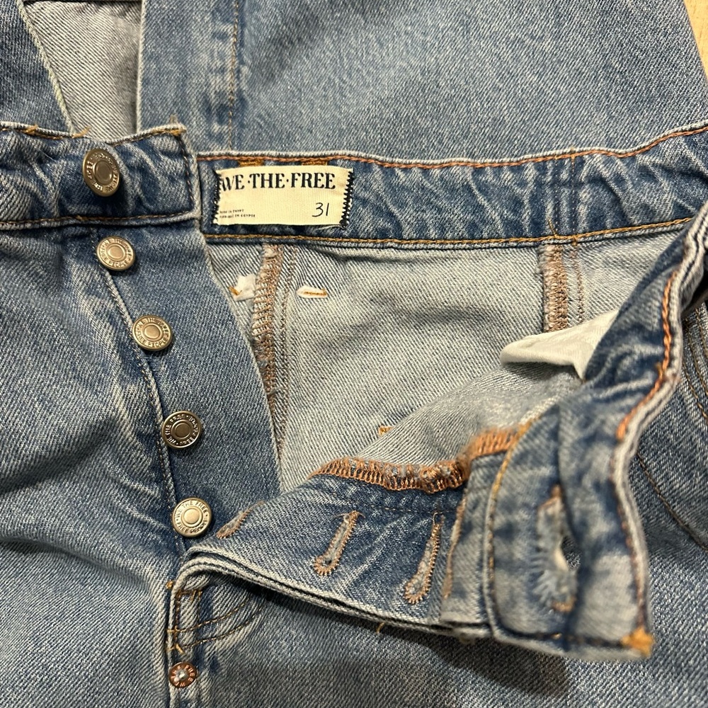 We The Free Francisco Denim Maxi Skirt - Picture 3 of 8